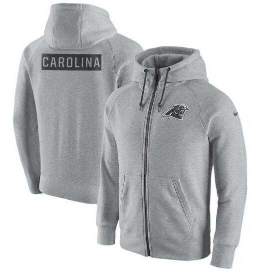 Men's Carolina Panthers Nike Gridiron Gray 2.0 Full-Zip Hoodie - Ash FengYun,We sell and wholesale Men's Carolina Panthers Nike Gridiron Gray 2.0 Full-Zip Hoodie - Ash FengYun on line form chian!